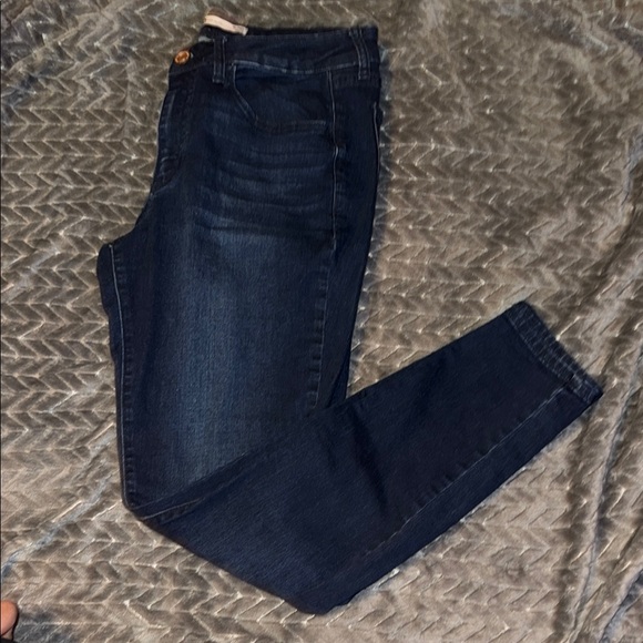 Dark Blue Women's Jeans - Picture 1 of 4
